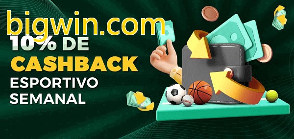 10% de bônus de cashback na bigwin.com